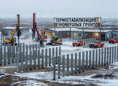 ТЕРМОСТАБИЛИЗАЦИЯ ВЕЧНОМЕРЗЛЫХ ГРУНТОВ