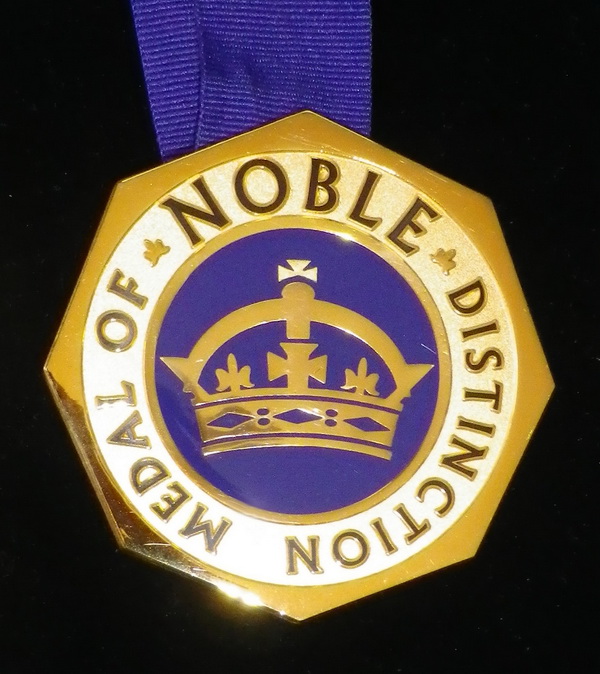 Medal of Noble Distinction, American Biographical Institute, Inc.., USA